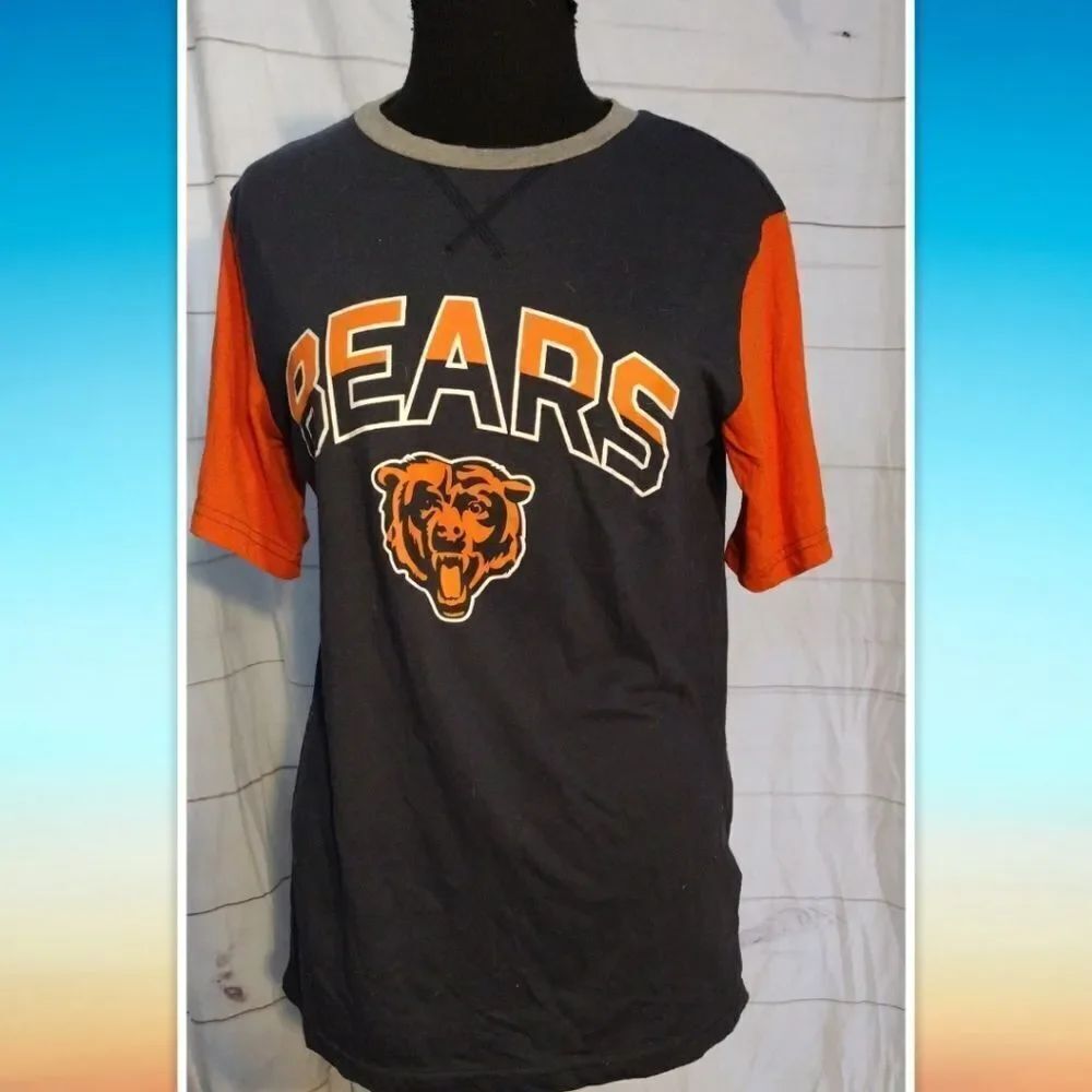NFL Chicago Bears T-Shirt Unisex Medium Team Apparel Football Logo